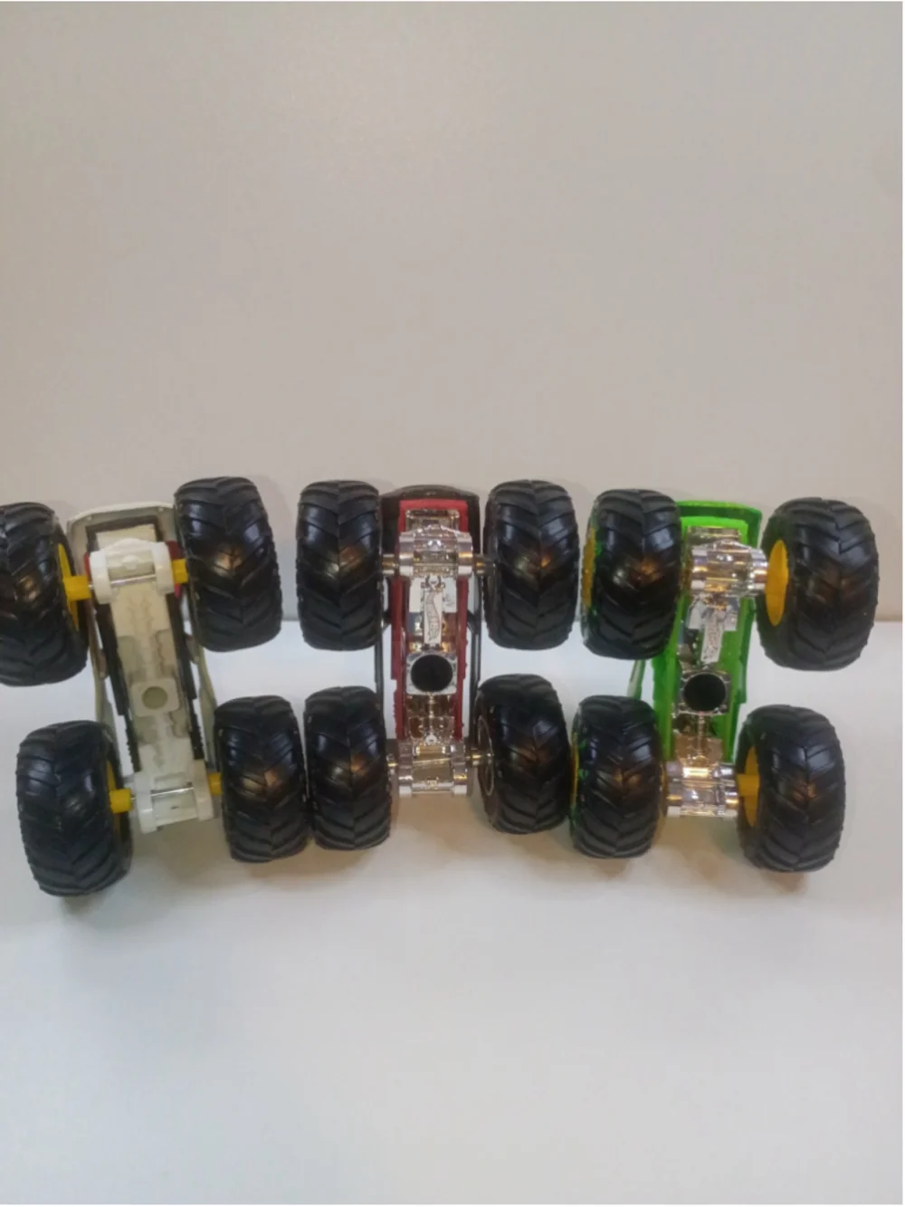 Lot of three Hot Wheels monster Jam monster trucks 1:64 scale